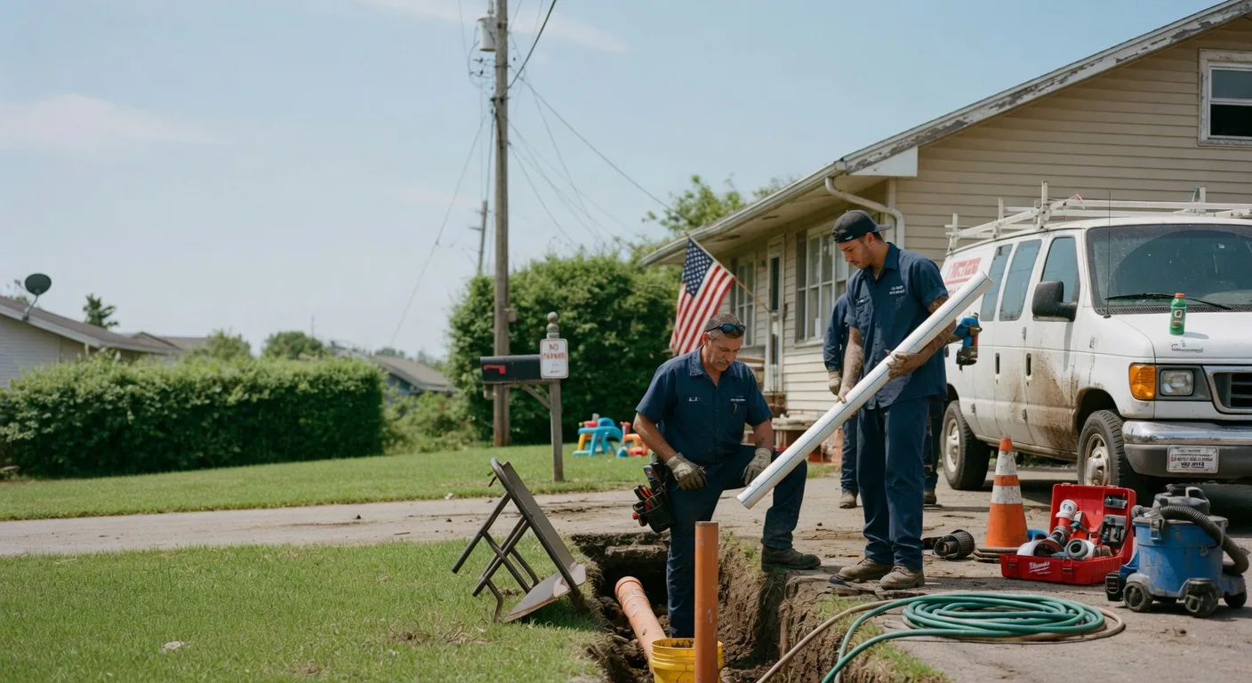 Sewer Line Inspection in Natural Dam, AR